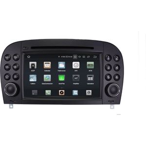 Mercedes Benz SL R230 navigatie carkit NTG1 NTG2.5 radio navigatie bluetooth android 13 64 gb ook voor iphone