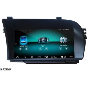 Navigatie Mercedes W221 S klasse carkit 9.5 inch touchscreen apple carplay android auto android 13