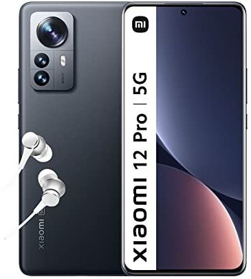 Xiaomi 12 Pro 5G smartphone 12 + 256 GB, display 6,73 inch 120 Hz, AMOLED, Snapdragon 8 Gen 1, drievoudige camera 50 MP, accu 4600 mAh, HyperCharge 120 W, grijs