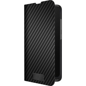 Black Rock Booklet Flex Carbon Voor Samsung Galaxy A71 Zwart