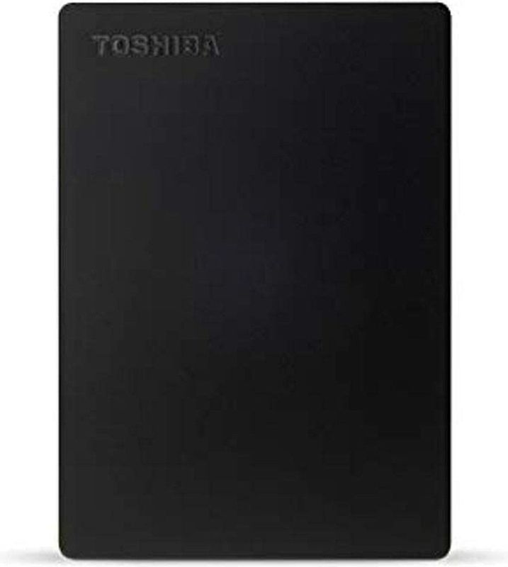 Toshiba - Canvio Slim - Harde Schijf - Zwart - 1TB - Aluminium