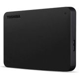 Toshiba - Canvio Basis - Externe Harde Schijf - Zwart - 4 TB