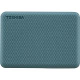 External Hard Drive Toshiba CANVIO ADVANCE Green 4TB USB Gen 1