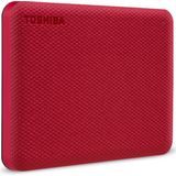 Toshiba Canvio Advance - 1 TB - Externe Harde Schijf - USB 3.2 - Rood
