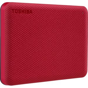 Toshiba Canvio Advance - 1 TB - Externe Harde Schijf - USB 3.2 - Rood