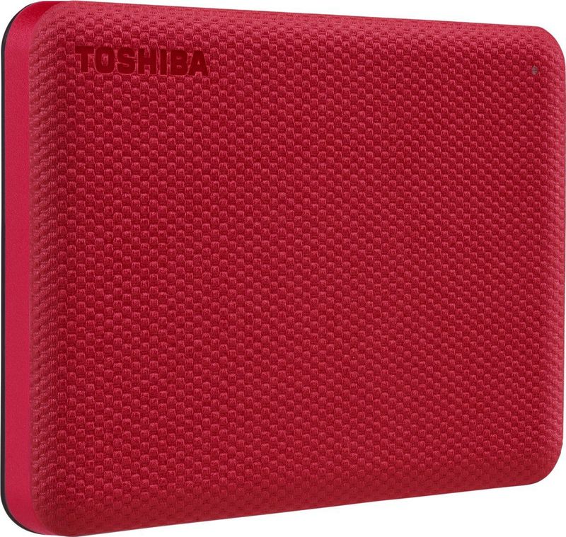 Toshiba Canvio Advance - 1 TB - Externe Harde Schijf - USB 3.2 - Rood