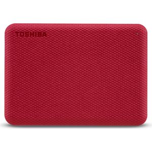 External Hard Drive Toshiba CANVIO ADVANCE Red 4TB USB Gen 1