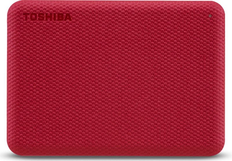 External Hard Drive Toshiba CANVIO ADVANCE Red 4TB USB Gen 1