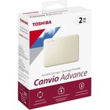 Toshiba - Canvio Advance - 2.5'' Externe Harde Schijf - 2TB - Zwart