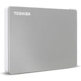Toshiba 1TB Canvio Flex Portable External Hard Drive for Mac, Windows PC and Tablet use, compatible with most USB-C and USB-A devices, Silver (HDTX110ESCAA)