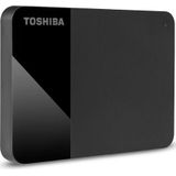 Toshiba 1 TB Canvio Ready - 2,5-inch draagbare externe harde schijf met USB 3.2 Gen 1 High Speed, compatibel met Microsoft Windows 8.1, 10, 11 en macOS, zwart (HDTB410EK3AA)