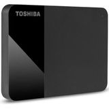 Toshiba 1TB Canvio Ready draagbare externe harde schijf 2,5 inch met USB 3.2 Gen 1 SuperSpeed compatibel met Microsoft Windows 7, 8 en 10, zwart (HDTB410EK3AA)