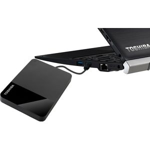 External Hard Drive Toshiba CANVIO READY Black 2 TB USB 3.2 Gen 1
