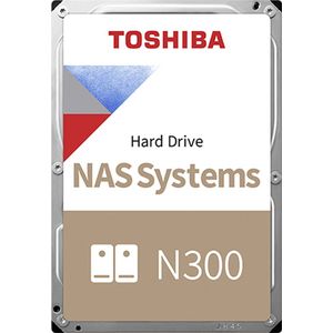 Toshiba N300 8 TB harde schijf SATA/600, 24/7