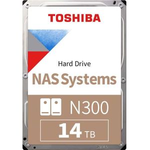 Toshiba N300 NAS harde schijf (14 TB, 3.5"", CMR), Harde schijf