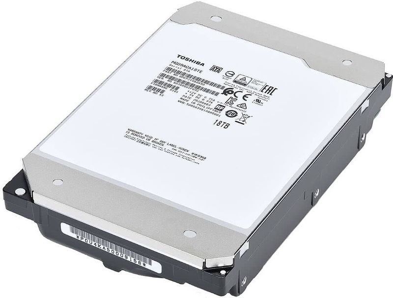 Toshiba - MG09ACA18TE - Harde Schijf - 18 TB - 3.5 inch - SATA III