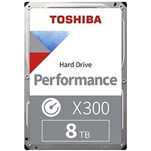 Toshiba X300 8TB High Performance Internal Hard Drive 3.5’’ SATA. 7200rpm, 256mb buffer, 3 Yr warranty (HDWR480UZSVA)