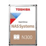 Toshiba - Interne Harde Schijf - 10 TB - NAS N300 - 3,5 Inch - SATA-3
