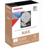 Toshiba - Interne Harde Schijf - 10 TB - NAS N300 - 3,5 Inch - SATA-3