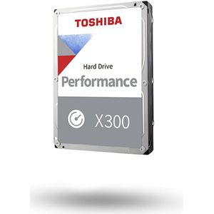 Toshiba X300 Performance HDWR760UZSVA - harde schijf - 6 TB - intern - 3,5" (8,9 cm) (6 TB, 3.5", CMR), Harde schijf