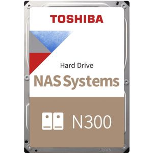 Toshiba - N300 Harde Schijf - 22TB - 3.5" - 7200r/min - SATA 6.0 Gbit/s
