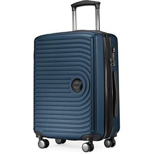 HAUPTSTADTKOFFER - MITTE - Handbagage Koffer Trolley bagage, Cabinekoffer uitbreidbaar, TSA, 55 cm, 55 L, donkerblauwe
