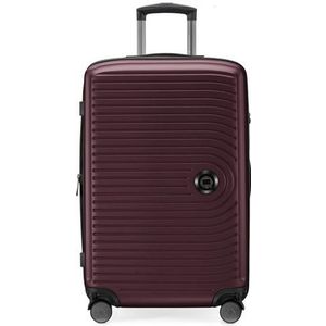 HAUPTSTADTKOFFER Mitte - Middelgrote koffer met harde schaal, TSA, 4 wielen, ruimbagage met 8 cm volumevergroting, 68 cm, 88 L, Bourgondië