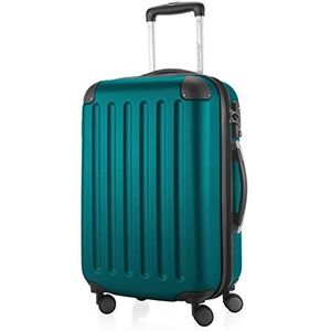 HAUPTSTADTKOFFER - SPREE - Koffer handbagage hard case trolley uitbreidbaar, TSA, 4 wielen, 55 cm, 42 liter, aquagroen