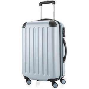 HAUPTSTADTKOFFER - SPREE - Koffer handbagage hard case trolley uitbreidbaar, TSA, 4 wielen, 55 cm, 42 liter, Zwembad blauw