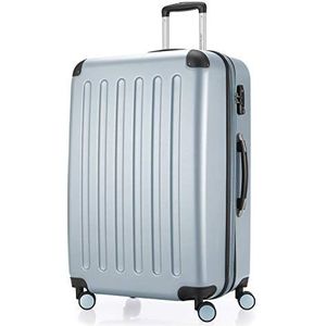 HAUPTSTADTKOFFER - SPREE - Harde koffer, trolleykoffer, uitbreidbare reiskoffer, 4 wielen, TSA, 75 cm, 119 liter, Zwembad blauw