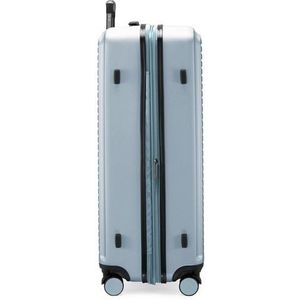 HAUPTSTADTKOFFER - MITTE - hard shell Koffer Trolley, Ingecheckte bagage uitbreidbaar, TSA, 77 cm, 130 L, Pool blue