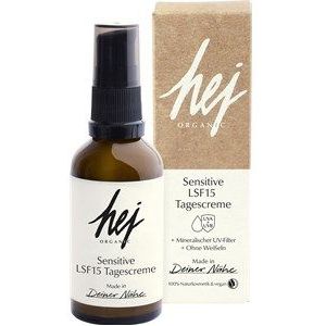 Hej Organic - Sensitive - Gezichtscrème - SPF 15 - Natuurlijk - Hydratatie