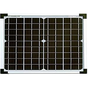 enjoy solar Mono 12V monokristallijn zonnepaneel, ideaal voor campers, tuinhuisjes, boten (80 W)