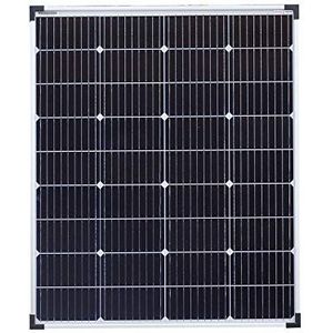 enjoy solar Monokristallijn zonnepaneel 12 V 9 bus (9 BB), ideaal voor campers, schuurs, boten (100 W (XL) 9 BB)