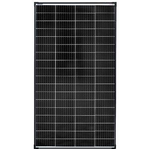 Enjoysolar® monokristallijn zonnepaneel met PERC-celtechologie zwart frame versie (150 W)
