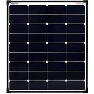Enjoy Solar Mono Ultra SunPower Back-Contact Zonnepaneel, 150 W, 12 V, fotovoltaïsche module met zwart frame en witte bakplaat, ideaal voor camper, tuinhuisjes, boot