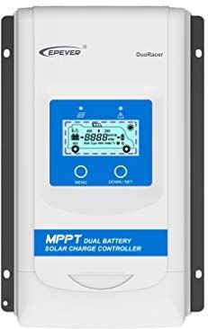 EPEVER - MPPT DuoRacer DR2210N - Laadregelaar - 20A - Voor 2 Batterijen - 12V/24V