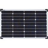 Enjoy Solar PERC Mono Zonnepaneel, 50 W, 12 V, fotovoltaïsche module, 166 mm x 166 mm monokristallijne zonnecel met 9 busbars, ideaal voor camper, tuinhuisjes, boot