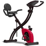 SportTronic X6 Hometrainer - Inklapbare fitnessfiets - Rood/Zwart