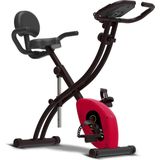 SportTronic X6 Hometrainer - Inklapbare fitnessfiets - Rood/Zwart