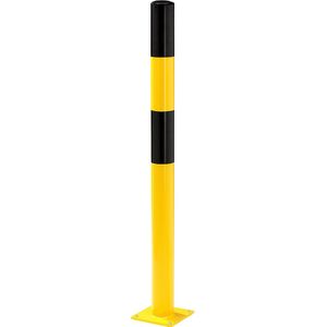Beschermpaal, Ø 90 mm, wanddikte 3,6 mm, voor in gegoten beton