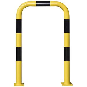 Beschermbeugel, Ø 76 mm, voor boutbevestiging, voor binnentoepassing, h x b = 1200 x 750 mm