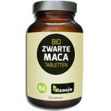 Hanoju - Zwarte Maca Tabletten - Kruidenpreparaat - 3000 mg - Biologische Teelt
