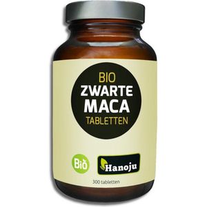 Hanoju - Zwarte Maca Tabletten - Kruidenpreparaat - 3000 mg - Biologische Teelt