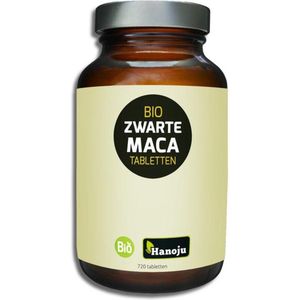 Hanoju - Bio Zwarte Maca Tabletten - Kruidenpreparaat - 3000 mg - 180 Tabletten