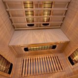 Infraroodcabine Nyborg S120V - 120x105x190cm - Dubbele Technologie - 2 Personen