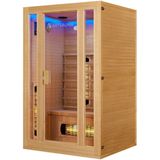 Infraroodcabine Nyborg S120V - 120x105x190cm - Dubbele Technologie - 2 Personen
