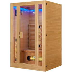Infraroodcabine Nyborg S120V - 120x105x190cm - Dubbele Technologie - 2 Personen