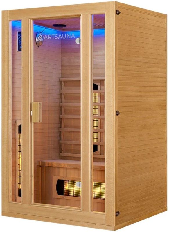 Infraroodcabine Nyborg S120V - 120x105x190cm - Dubbele Technologie - 2 Personen