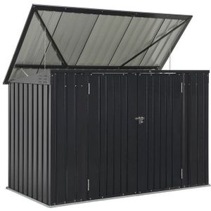 Opbergschuur / containerberging - 3 containers - Metaal